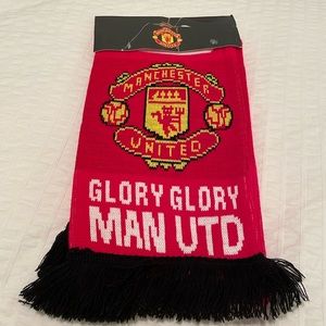Glory Manchester United FC OFFICIAL scarf licensed imported EPL football soccer